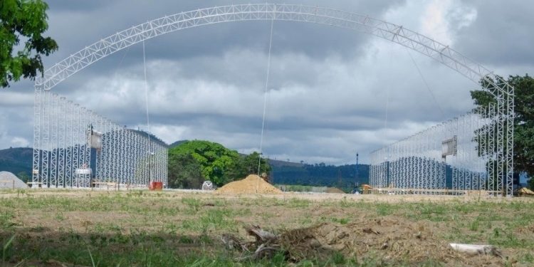 Indústria de fertilizantes inicia montagem de estruturas em Rio Bananal