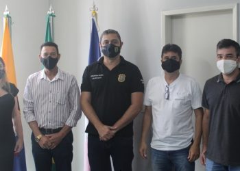 Rio Bananal: Edimilson recebe delegado para alinhar ações na segurança pública