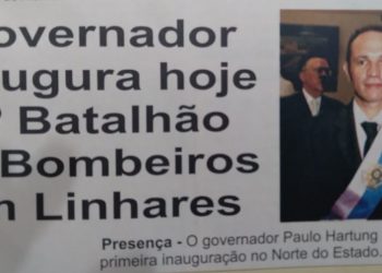 INICIO DE UMA ERA – EM MARÇO DE 2003, O GOVERNADOR PAULO HARTUNG CUMPRIA SUA PRIMEIRA AGENDA OFICIAL NA REGIÃO