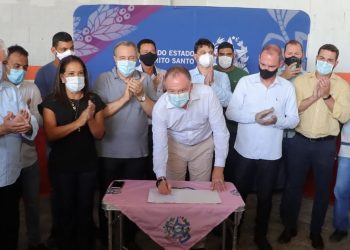 Ordem de serviço: escolas do Juncado serão reformadas e ampliadas