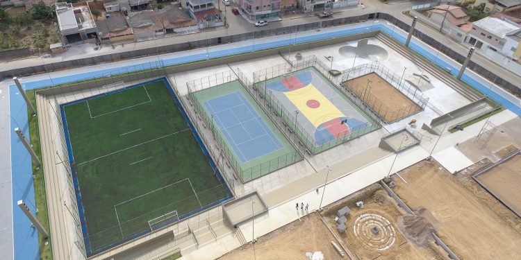 Jaguaré recepciona o governador para inauguração de praça multiesportiva na sexta-feira (24)