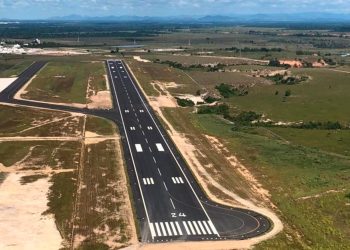 Pista do aeroporto de Linhares já pode receber pousos e decolagens