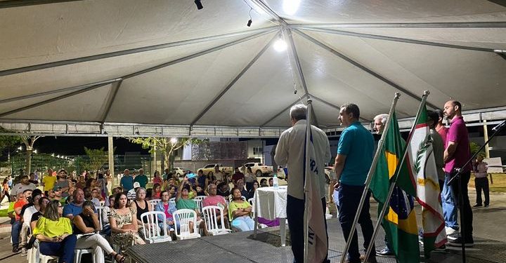 Jaguaré inaugura praça e autoriza início de obras de emissário e estação de tratamento de de esgoto