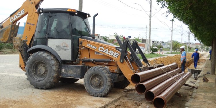 Jaguaré inicia obras de emissário de esgoto no bairro Irmã Teresa