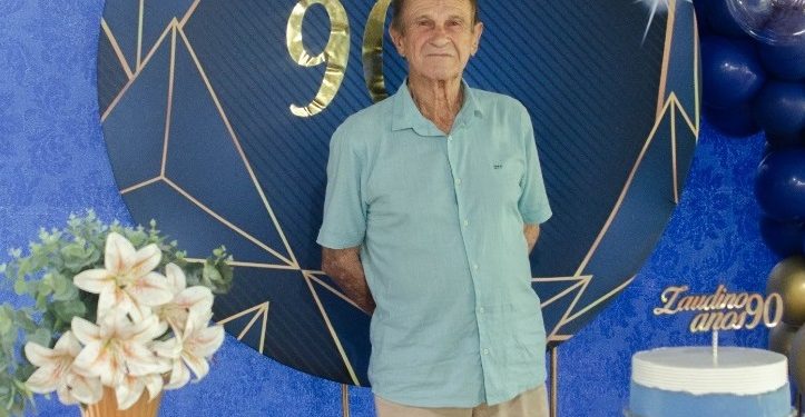 Familiares e amigos celebram os 90 anos de Zaudino Camata em Rio Bananal