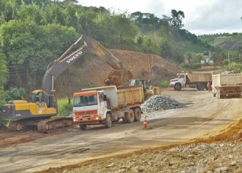 Obras da Rodovia ES-230 entre Vila Valério e Jaguaré estão adiantadas