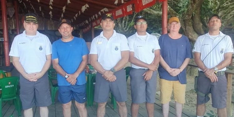 Judaci acompanha inspeção técnica de oficiais da Marinha à Lagoa Jesuína em Rio Bananal
