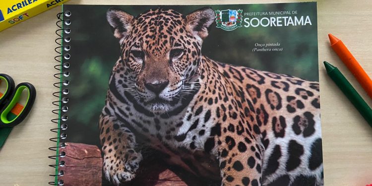 Sooretama 30 anos: animais da fauna local ilustram cadernos distribuídos aos alunos do município