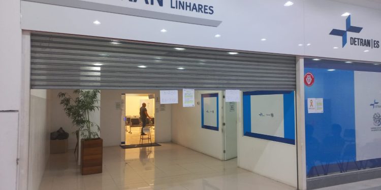 Atendimento no Detran de Linhares é suspenso por duas semanas