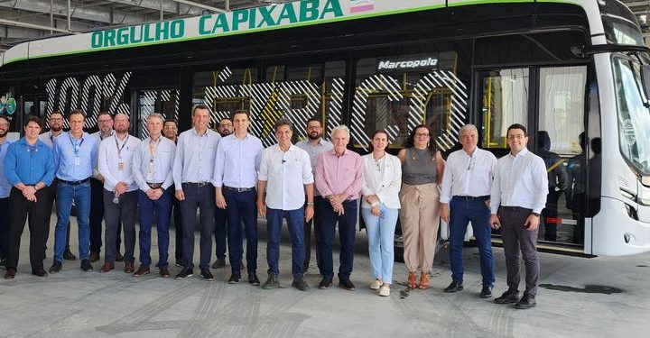 Autonomia e capacidade: confira as características do primeiro ônibus 100% elétrico produzido no ES