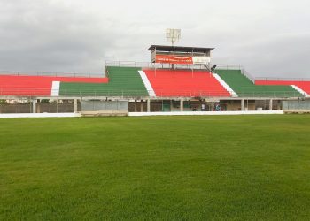 Principal estádio de futebol do Norte do Estado passa por reformas