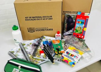 Mais de 5 mil alunos recebem kits de materiais escolares na volta às aulas em Sooretama