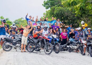 3º Motograu solidário arrecada alimentos para doação em Sooretama