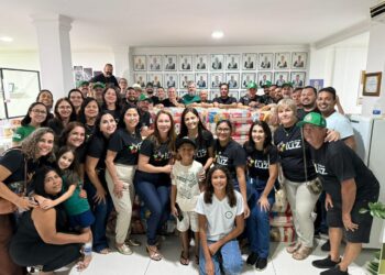 Loja Maçônica Tabernáculo da Luz nº 32 realiza doação de cestas básicas em Sooretama