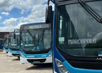 Transporte coletivo de Linhares recebe novos ônibus climatizados