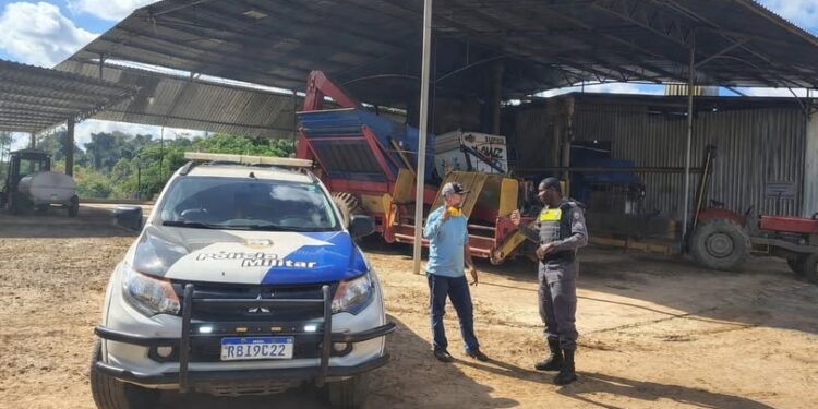Operação Colheita tem início em Jaguaré e Vila Valério
