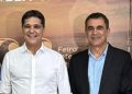 Marcos Guerra recepciona o governador Ricardo Ferraço em Jaguaré nesta sexta-feira (8)