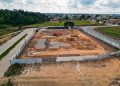 Avançam obras da primeira creche em tempo integral de Sooretama