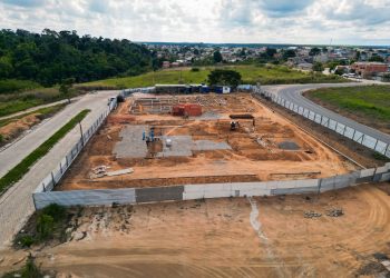 Avançam obras da primeira creche em tempo integral de Sooretama